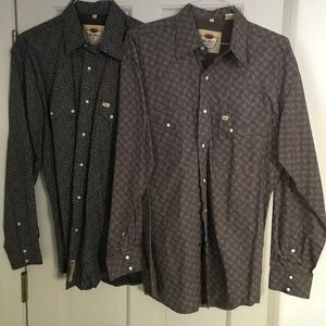 Larry Mahan NWOT Men's Western Shirts
